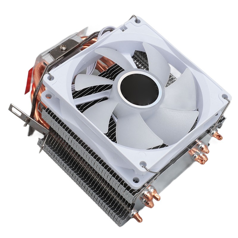 CPU Air Cooler 3.5in 4 Heat Pipes 3pin 12VDC 48CFM