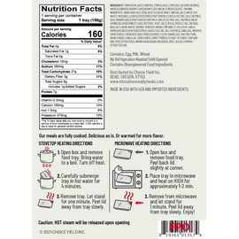 Miss Olive's Italian Favorites Pack Microwavable Shelf Stable Ready Meals (Bundle of 3)