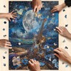 Naturelish Bright Moon Night Jigsaw Puzzles for Adults 1000 Pieces,