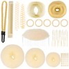 Blonde Hair Base Sponge Invisible Hair Clip Comb Bump It