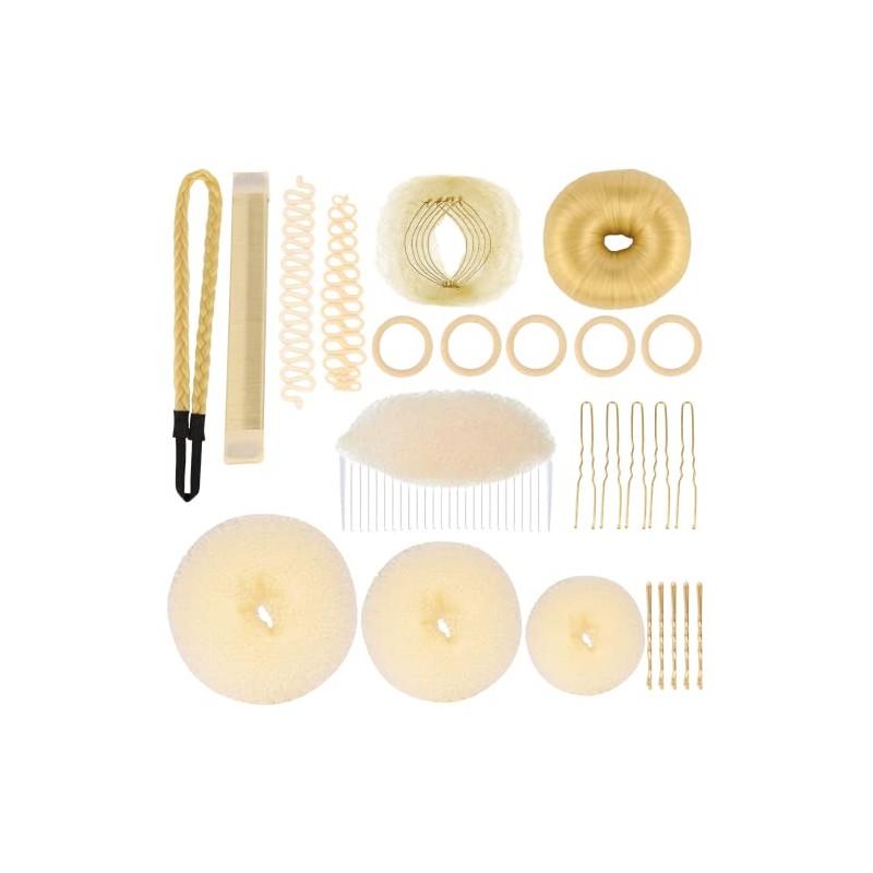 Blonde Hair Base Sponge Invisible Hair Clip Comb Bump It