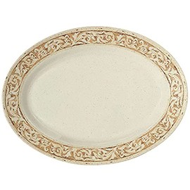 G.E.T. OP-630-OL Melamine Break-Resistant Oval Serving Platter, 30" x 20.25", Olympia