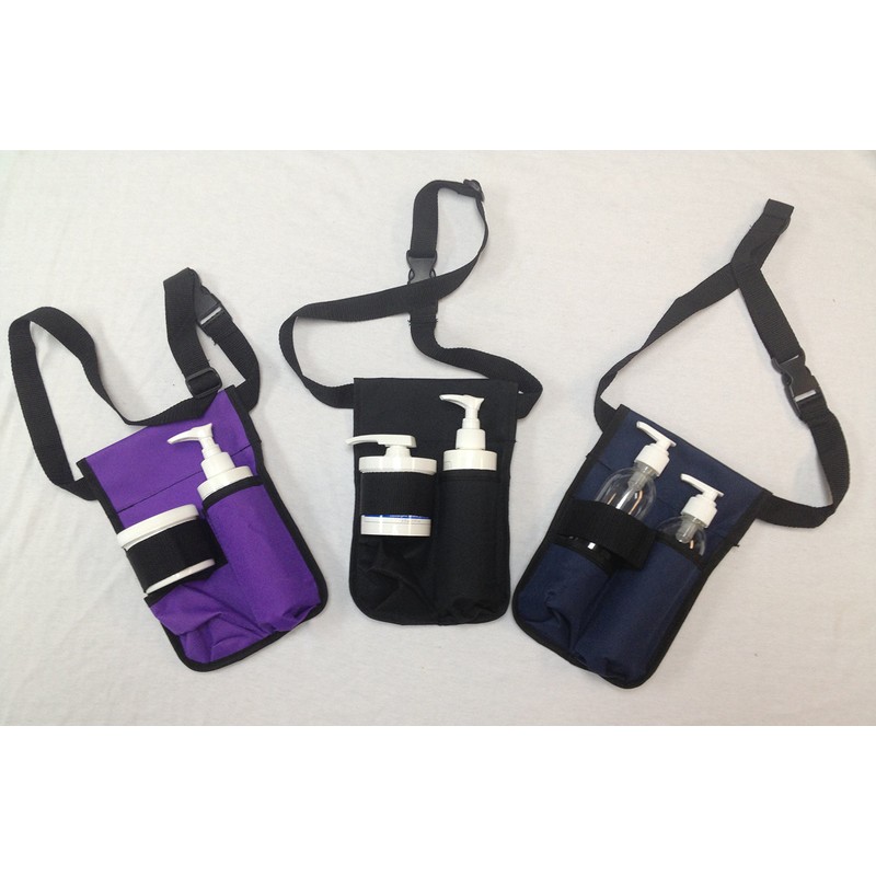 Therapist's Choice® Dual Massage Bottle Holster (Bottle Not Included) (Purple)