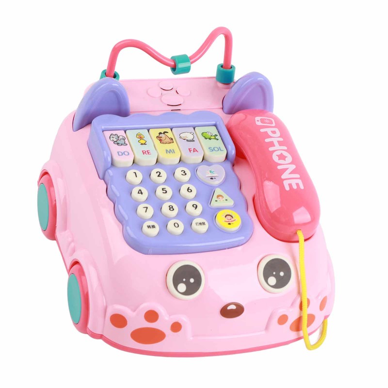 Toy Telephone Ordinary Battery Medium Telephone Simulation Educational Baby Telephone