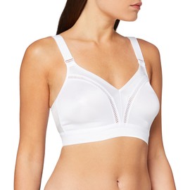 TriAction Womens Workout N Sports Bra, White, 42D UK