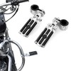 Bravema Highway FootPegs Fit for Motorcycle 1 inch to 1