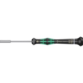 WERA 118114 Precision Nut Driver Blade Size 3.0 Shaft Length 2.4 inches (60 mm)