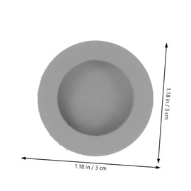 TEHAUX 15pcs Air Conditioner Drain Stoppers Elastic Plugs for Ac Units Easy to Use Drainage Accessories Prevent Water Damage for Home Office