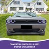 RAZPOY Headlight Lamp Cover for Challenger Accessories, Front Headlight Cover