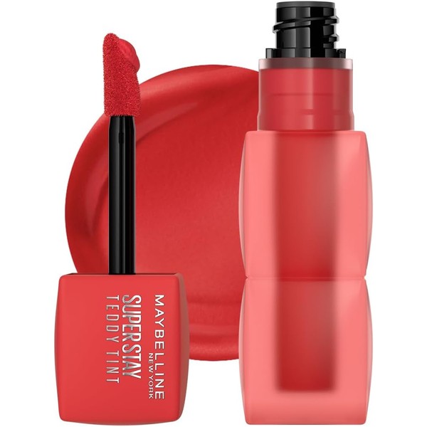 Maybelline Tinta para labios Super Stay Teddy Tint Tono Coquettish,
