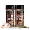 Sauce Goddess Super Chunk Steakhouse Spice Shaker (2-Pack) - Versatile,
