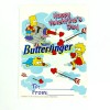 Vtg 1999 Simpson's (Bart, Lisa, Maggie) Butterfinger Valentine's Day Card