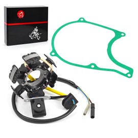 Stator Coil Gasket Compatible with Honda XR100 XR100R CRF100 CRF100F 1992-2013 11394-KN4-750 31120-KN4-751