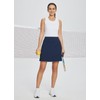 BALEAF Women's Running Cotton 5 A-line Skirt, B-Blue