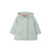 Vertbaudet Girls' Baby Rain Jacket Aquamarine Printed 80