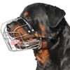 Dog Metal Muzzle for Large Sized Dogs – Heavy Duty