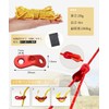 YFFSFDC Tent Rope, Set of 6, 0.16 x 16.4 ft