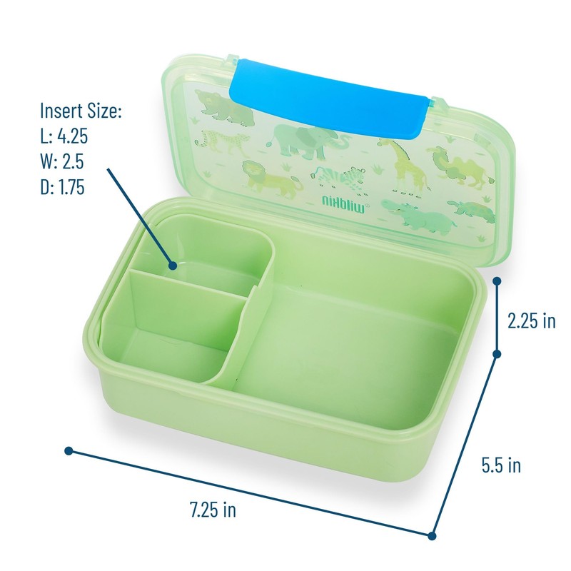 Wildkin Reusable Food Container for Boys and Girls- BPA-Free, Leak