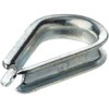 Merriway BH04219 (20 Pcs) Wire Rope Cable Thimble, 3 mm,