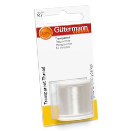Gütermann - Sewing Thread - Transparent Thread - Quality Craftsmanship for Your Sewing Projects - 220 yrd (White)