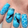 Whats Up Nails Shark Stencils for Nails, Nail Art, Nail