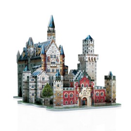 Wrebbit3D - Neuschwanstein Castle 3D Jigsaw Puzzle - 890 Pieces