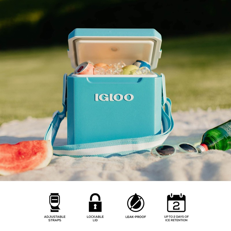 Igloo Pink 11 Qt Tag Along Too Strapped Picnic Style