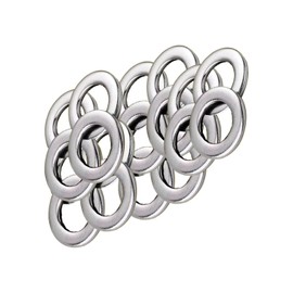 1 Pack 20 Pcs Oil Drain Plug Gasket Washers,0.55 Inches Crush Washer Oil Drain Plug Compatible with Honda/Acura, Replacement for Aluminum Oil Plug Crush Washer Fits for Most Cars, Suvs