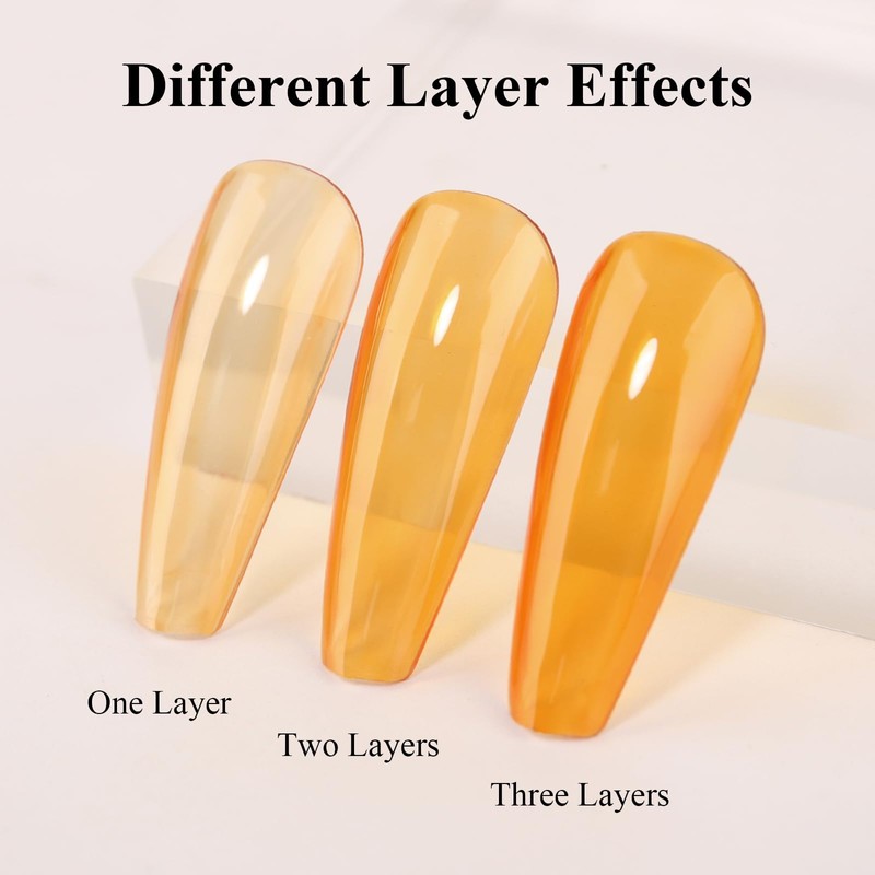 Imtiti 1 x Yellow Jelly 15ml Crystal Amber Clear UV