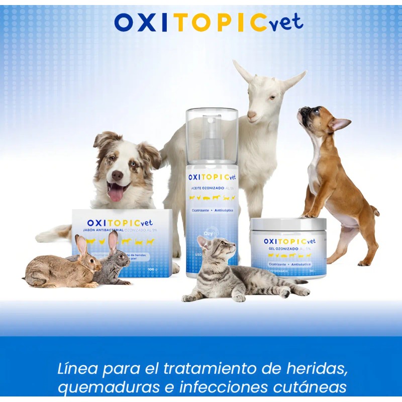Oxitopic Vet | Jabón Antibacterial Ozonizado | 100 G