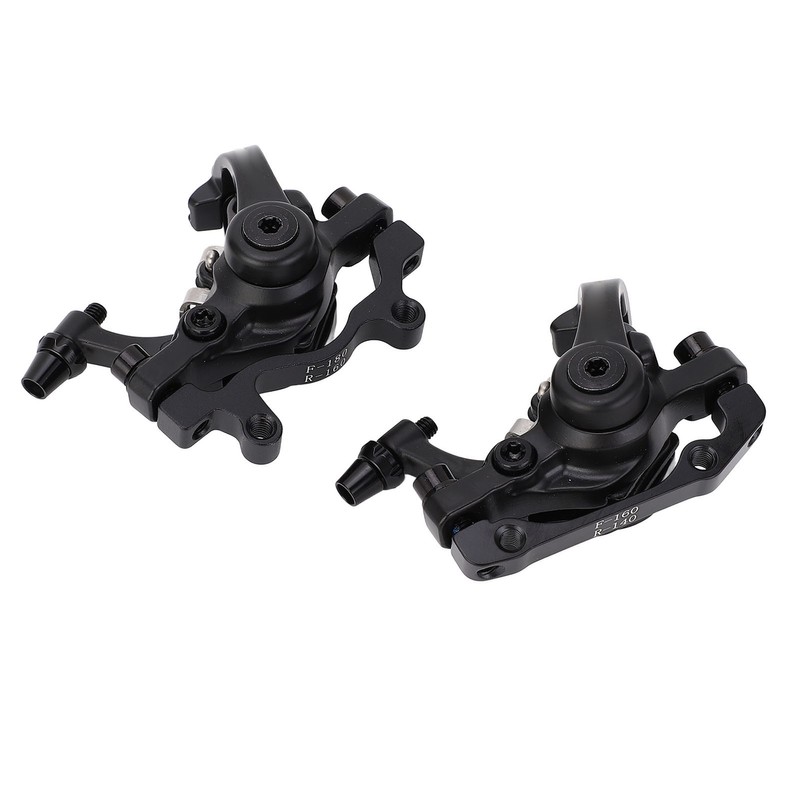 2PCS Bike Disc Brake Kit Aluminum Alloy Bilateral Drive Mechanical