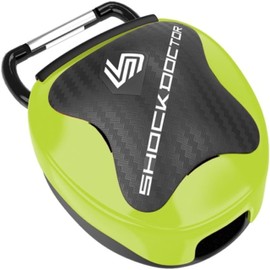 Shock Doctor Mouthguard Case, Paradenti Unisex-Adulto, Verde, Taglia Unica