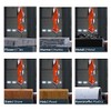 Presch Universal Drill Bit Set Professional 5-Piece Carbide Multi-Purpose Drill