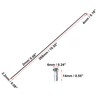 X AUTOHAUX 36 Pcs Bicycle Steel Spokes 14G Bike Spoke