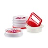 Tupperware Hamburger Press and 4-Container Set, Dishwasher Safe and BPA