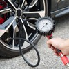 GAV Reifenfüller Messgerät mit WIKA 80mm Manometer (Geeicht) Profi Reifendruckprüfer