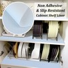 Shelf Liners for Kitchen Cabinets Non Adhesive 18 Inch Wide