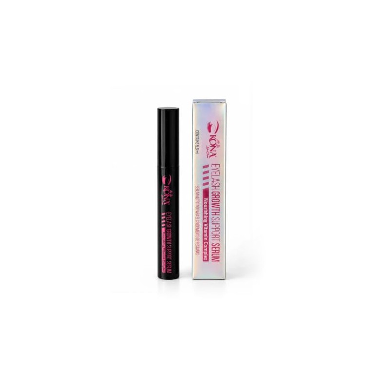 Kona Lashes Suero de Soporte para Crecimiento de Pestañas