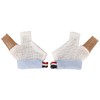 1 Pair Thumb Sucking Stop Glove Soft Adjustable with Buckle
