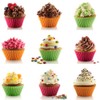 Webake Silicone Cupcake Baking Cups Muffin Liners Reusable Silicon Muffin