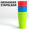 Hausfelder Drinking Cups Set of 6, Unbreakable Reusable Camping and
