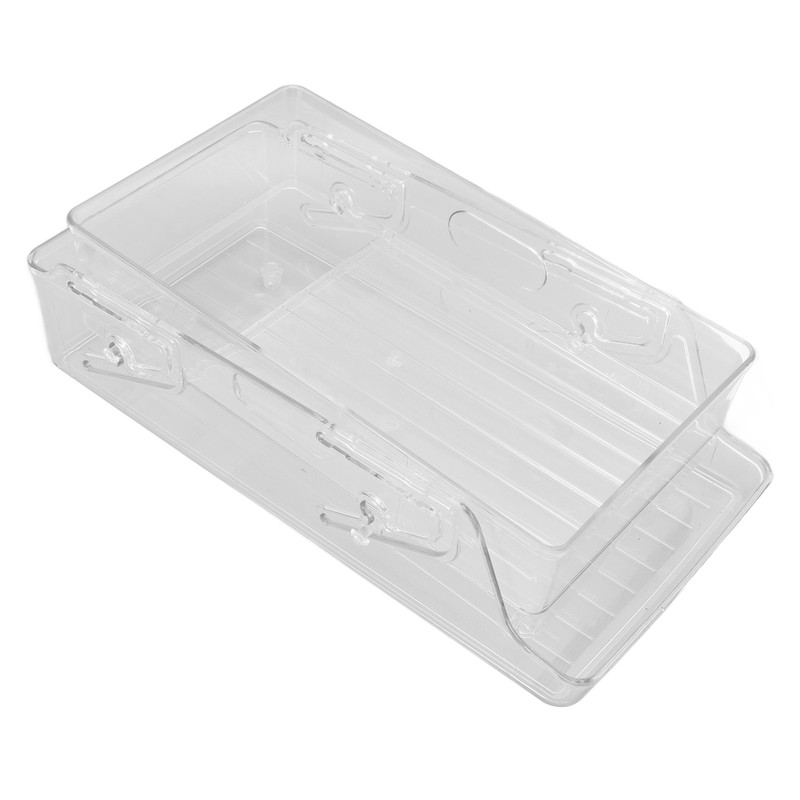 Automatic Rolling Beverage Soda Can Storage Organizer Double Layers Plastic