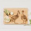 Selbrae House Oak Cutting Board. Quacking Ducks Design. Practical, Durable,