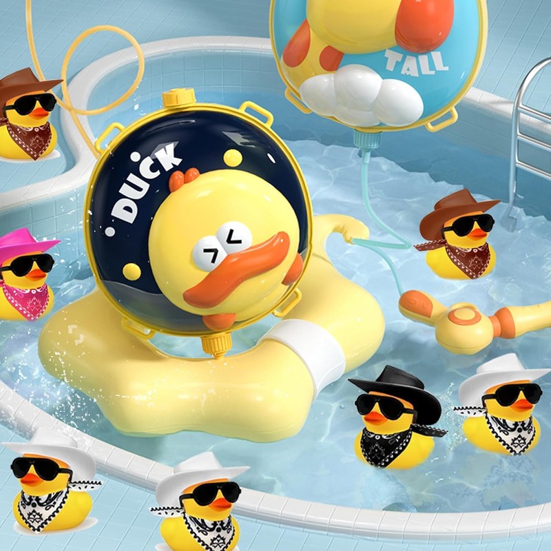 CXJYSD 12 Piezas De Pato Vaquero con Sombrero Bufanda Yanteojos