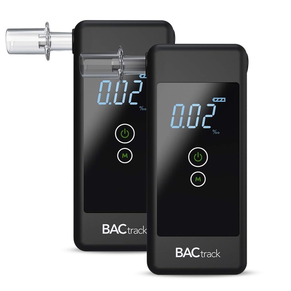BACtrack Trace Breathalyzer (2 Pack) | Professional-Grade Accuracy | DOT & NHTSA Compliant | Portable Breath Alcohol Tester for Personal & Professional Use