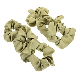 PACKOVE Material Hair Ties 6 Pack Stretchy Hair Bands for Women Girls Hair Accessories Decorative Ponytail Hair Scrunchies