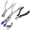 QANYEGN Professional Eyeglass Pliers, Eyeglass Repair Pliers, Optical Tool Kit