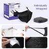 Semask KN95 Adjustable Masks 25 Pack, Individually Wrapped Disposable Masks
