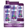 Aussie Blonde Purple Shampoo and Conditioner Set + Hair Mask,