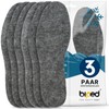 Biped 3 Pairs of Extra-Thick Felt Insoles - Insulating &